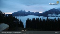 Archiv Foto Webcam Filzmoos: Bergstation Papagenobahn 04:00