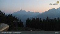 Archiv Foto Webcam Filzmoos: Bergstation Papagenobahn 04:00
