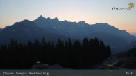Archiv Foto Webcam Filzmoos: Bergstation Papagenobahn 04:00