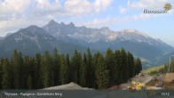 Archiv Foto Webcam Filzmoos: Bergstation Papagenobahn 18:00