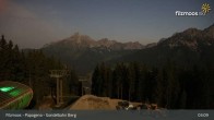 Archiv Foto Webcam Filzmoos: Bergstation Papagenobahn 02:00