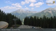 Archiv Foto Webcam Filzmoos: Bergstation Papagenobahn 12:00
