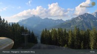 Archiv Foto Webcam Filzmoos: Bergstation Papagenobahn 18:00