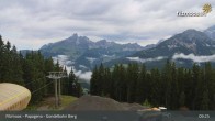 Archiv Foto Webcam Filzmoos: Bergstation Papagenobahn 08:00