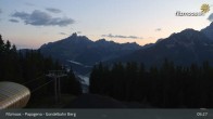 Archiv Foto Webcam Filzmoos: Bergstation Papagenobahn 04:00