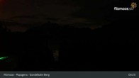 Archiv Foto Webcam Filzmoos: Bergstation Papagenobahn 02:00