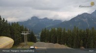 Archiv Foto Webcam Filzmoos: Bergstation Papagenobahn 18:00
