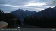 Archiv Foto Webcam Filzmoos: Bergstation Papagenobahn 04:00