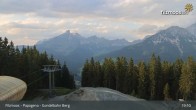 Archiv Foto Webcam Filzmoos: Bergstation Papagenobahn 18:00