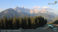 Archiv Foto Webcam Filzmoos: Bergstation Papagenobahn 18:00