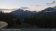 Archiv Foto Webcam Filzmoos: Bergstation Papagenobahn 18:00