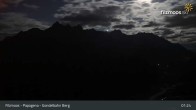 Archiv Foto Webcam Filzmoos: Bergstation Papagenobahn 19:00