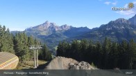 Archiv Foto Webcam Filzmoos: Bergstation Papagenobahn 08:00