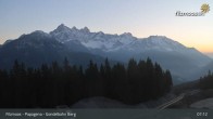 Archiv Foto Webcam Filzmoos: Bergstation Papagenobahn 06:00