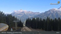 Archiv Foto Webcam Filzmoos: Bergstation Papagenobahn 09:00