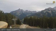 Archiv Foto Webcam Filzmoos: Bergstation Papagenobahn 08:00