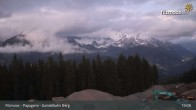 Archiv Foto Webcam Filzmoos: Bergstation Papagenobahn 18:00
