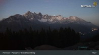 Archiv Foto Webcam Filzmoos: Bergstation Papagenobahn 18:00