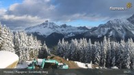 Archiv Foto Webcam Filzmoos: Bergstation Papagenobahn 08:00