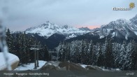 Archiv Foto Webcam Filzmoos: Bergstation Papagenobahn 07:00