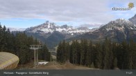 Archiv Foto Webcam Filzmoos: Bergstation Papagenobahn 10:00