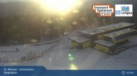 Archiv Foto Webcam St. Michael - Blick Bergstation Sonnenbahn Gondel 07:00