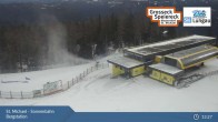 Archiv Foto Webcam St. Michael - Blick Bergstation Sonnenbahn Gondel 12:00