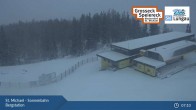 Archiv Foto Webcam St. Michael - Blick Bergstation Sonnenbahn Gondel 06:00