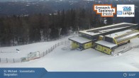 Archiv Foto Webcam St. Michael - Blick Bergstation Sonnenbahn Gondel 12:00