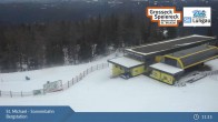 Archiv Foto Webcam St. Michael - Blick Bergstation Sonnenbahn Gondel 10:00