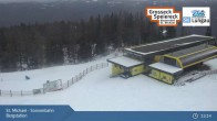 Archiv Foto Webcam St. Michael - Blick Bergstation Sonnenbahn Gondel 12:00