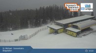 Archiv Foto Webcam St. Michael - Blick Bergstation Sonnenbahn Gondel 14:00