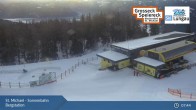 Archiv Foto Webcam St. Michael - Blick Bergstation Sonnenbahn Gondel 07:00