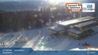 Archiv Foto Webcam St. Michael - Blick Bergstation Sonnenbahn Gondel 08:00