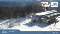 Archiv Foto Webcam St. Michael - Blick Bergstation Sonnenbahn Gondel 10:00