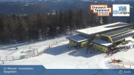 Archiv Foto Webcam St. Michael - Blick Bergstation Sonnenbahn Gondel 12:00