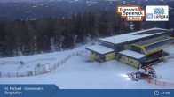 Archiv Foto Webcam St. Michael - Blick Bergstation Sonnenbahn Gondel 00:00