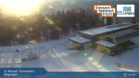 Archiv Foto Webcam St. Michael - Blick Bergstation Sonnenbahn Gondel 06:00