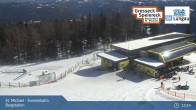 Archiv Foto Webcam St. Michael - Blick Bergstation Sonnenbahn Gondel 12:00