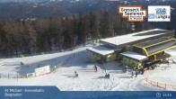 Archiv Foto Webcam St. Michael - Blick Bergstation Sonnenbahn Gondel 14:00