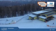 Archiv Foto Webcam St. Michael - Blick Bergstation Sonnenbahn Gondel 00:00