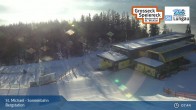 Archiv Foto Webcam St. Michael - Blick Bergstation Sonnenbahn Gondel 07:00