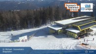 Archiv Foto Webcam St. Michael - Blick Bergstation Sonnenbahn Gondel 14:00