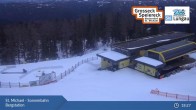Archiv Foto Webcam St. Michael - Blick Bergstation Sonnenbahn Gondel 22:00