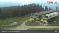 Archiv Foto Webcam St. Michael - Blick Bergstation Sonnenbahn Gondel 18:00