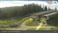 Archiv Foto Webcam St. Michael - Blick Bergstation Sonnenbahn Gondel 07:00