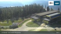 Archiv Foto Webcam St. Michael - Blick Bergstation Sonnenbahn Gondel 08:00