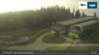 Archiv Foto Webcam St. Michael - Blick Bergstation Sonnenbahn Gondel 06:00
