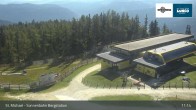 Archiv Foto Webcam St. Michael - Blick Bergstation Sonnenbahn Gondel 10:00