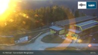 Archiv Foto Webcam St. Michael - Blick Bergstation Sonnenbahn Gondel 06:00